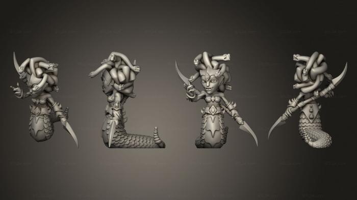 Chibi Funko (heros Medusa, CHIBI_0943) 3D models for cnc
