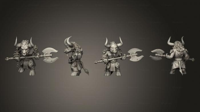 Chibi Funko (heros Minotaur, CHIBI_0944) 3D models for cnc