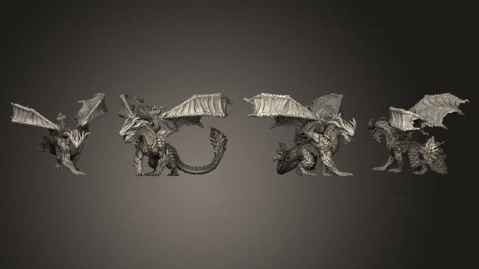 Chibi Funko (Hillhammer Dwarves Magma Dragon, CHIBI_1019) 3D models for cnc