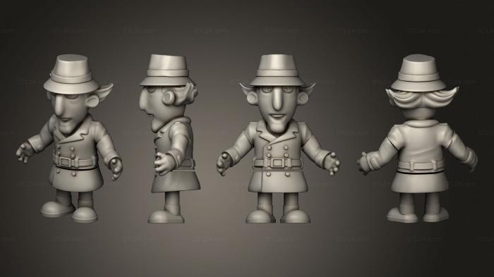 Chibi Funko (Inspector Gadget, CHIBI_1030) 3D models for cnc