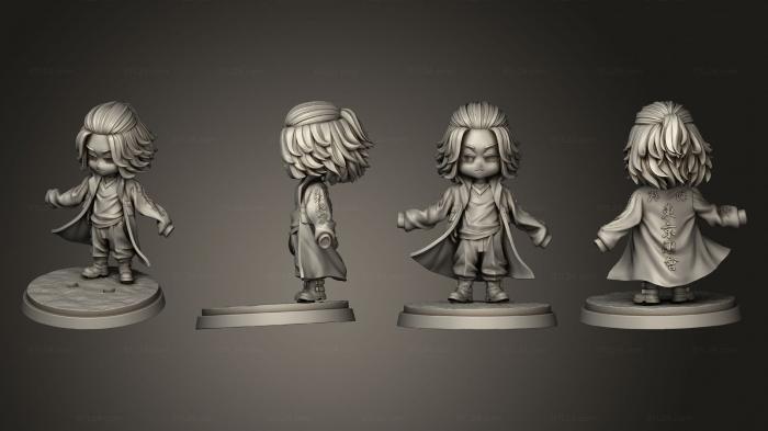 Chibi Funko (Mikey Base 001, CHIBI_1084) 3D models for cnc