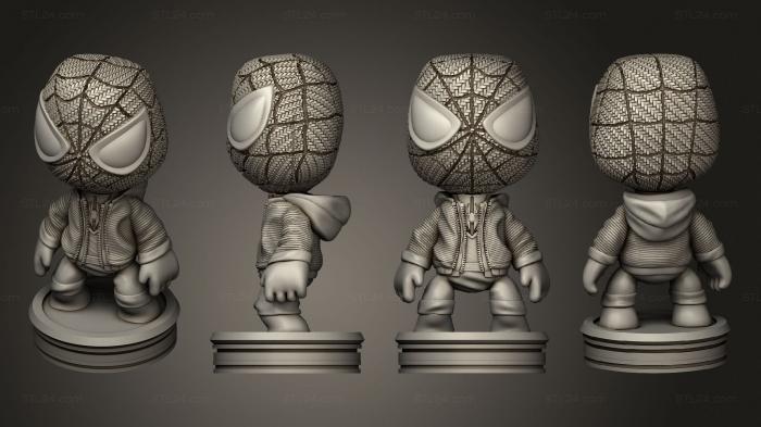 Chibi Funko (MILES MORALES LBP, CHIBI_1087) 3D models for cnc