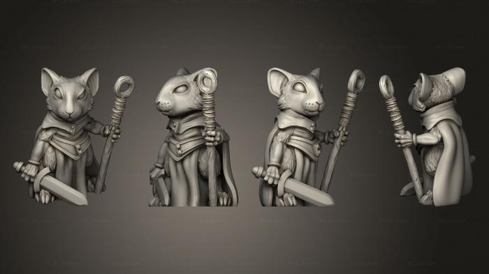 Chibi Funko (Mousle Sorcerers pose 2, CHIBI_1103) 3D models for cnc