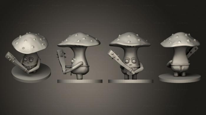Chibi Funko (Mushroom Barbarian, CHIBI_1132) 3D models for cnc