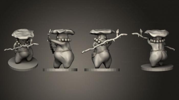 Chibi Funko (Mushroom Monk, CHIBI_1133) 3D models for cnc
