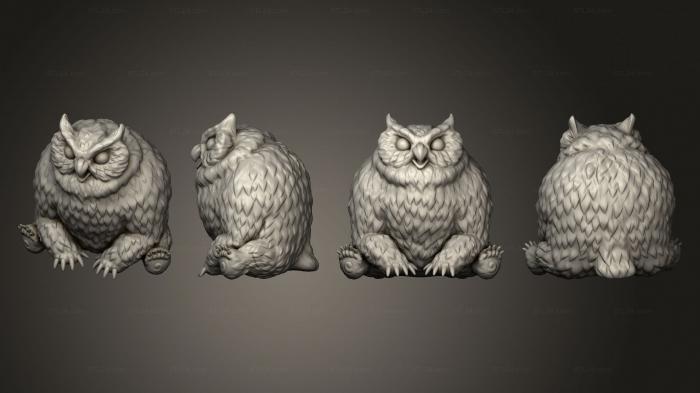 Chibi Funko (Owl Bear, CHIBI_1140) 3D models for cnc