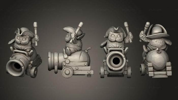 Chibi Funko (Owl Cannoneer, CHIBI_1141) 3D models for cnc