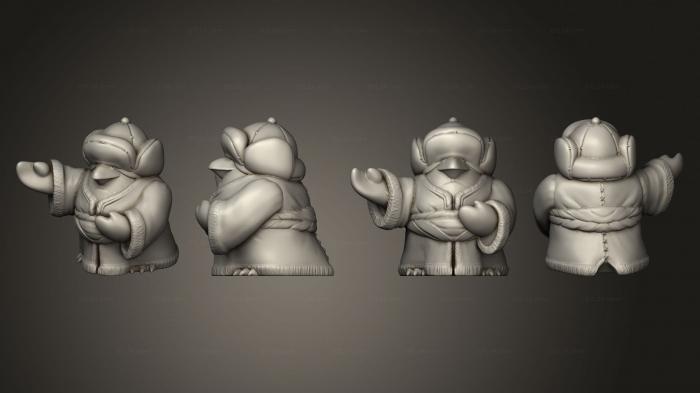 Chibi Funko (Penguin Merchants Merchant Short, CHIBI_1161) 3D models for cnc