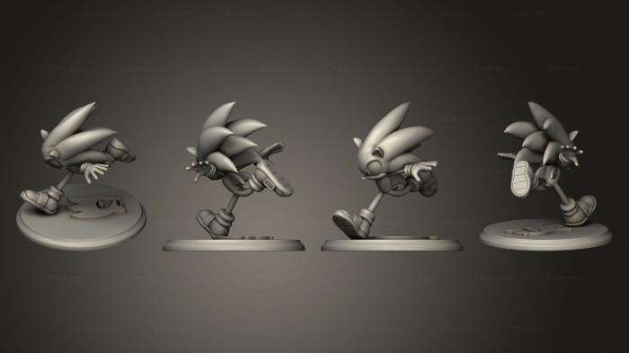 Chibi Funko (Sonic The Hedgehog, CHIBI_1259) 3D models for cnc