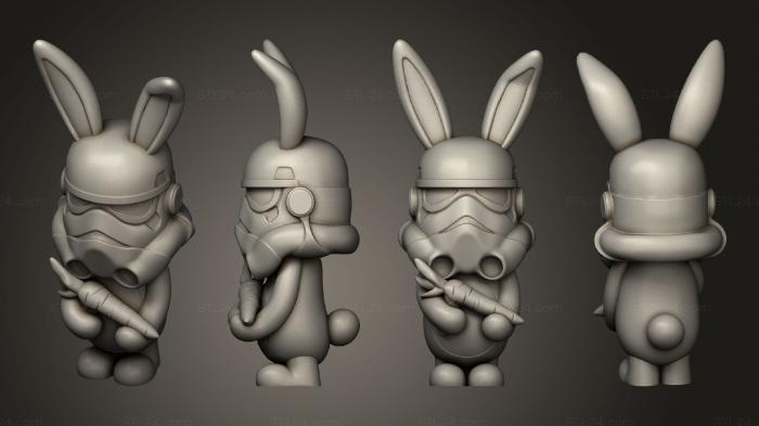 Chibi Funko (Star Wars Easter s, CHIBI_1284) 3D models for cnc
