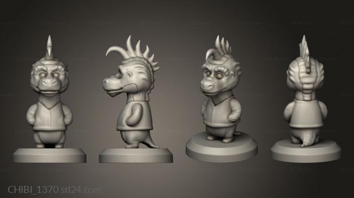 Chibi Funko (Dinosaurs Robbie Sinclair, CHIBI_1370) 3D models for cnc