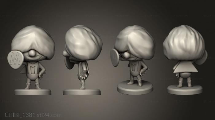 Chibi Funko (Impossveis Multi Homem, CHIBI_1381) 3D models for cnc