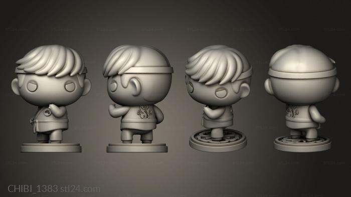 Chibi Funko (Karate Kid Johnny Lawrence, CHIBI_1383) 3D models for cnc