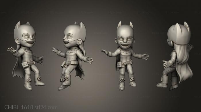 Chibi Funko (Batman Family batgirl, CHIBI_1618) 3D models for cnc