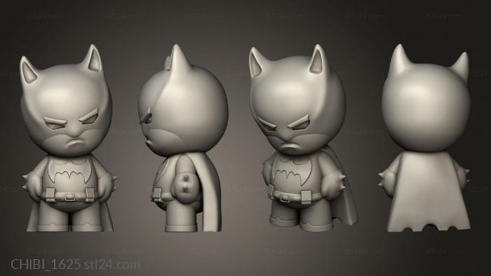 Chibi Funko (Batman, CHIBI_1625) 3D models for cnc