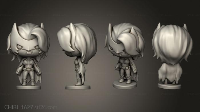 Chibi Funko (Batwoman, CHIBI_1627) 3D models for cnc