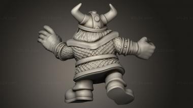 Chibi Funko (dwarf, CHIBI_1635) 3D models for cnc