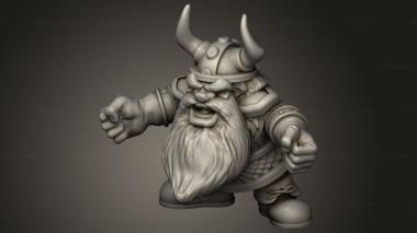 Chibi Funko (dwarf, CHIBI_1636) 3D models for cnc