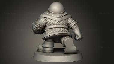 Chibi Funko (dwarf runner, CHIBI_1642) 3D models for cnc