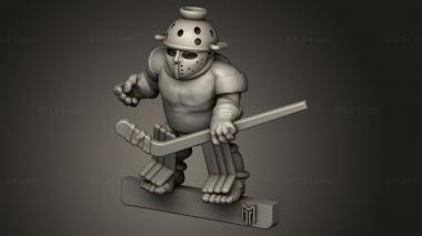 Chibi Funko (Halfling Ice Hockey, CHIBI_1660) 3D models for cnc