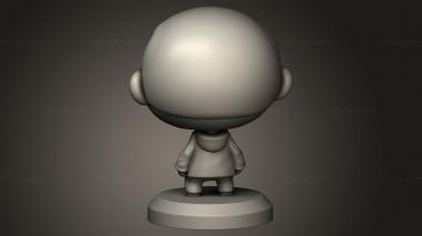 Chibi Funko (Breaking Bad Jesse Hood, CHIBI_1732) 3D models for cnc