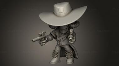 Chibi Funko (Cad Bane Chibi, CHIBI_1766) 3D models for cnc