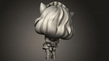 Chibi Funko (Chibi Okonomiyaki Taiyaki Sister, CHIBI_1785) 3D models for cnc