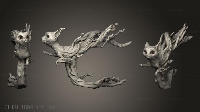 Chibi Funko (Cat ghost, CHIBI_1804) 3D models for cnc