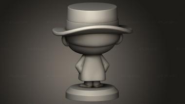 Chibi Funko (Corrida Maluca WILLY, CHIBI_1900) 3D models for cnc