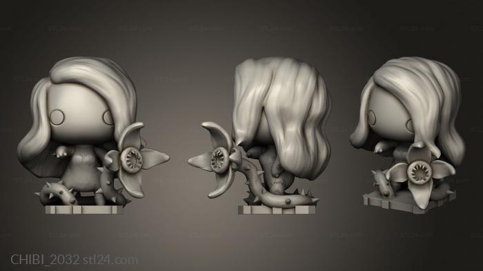 Chibi Funko (Poison Ivy, CHIBI_2032) 3D models for cnc