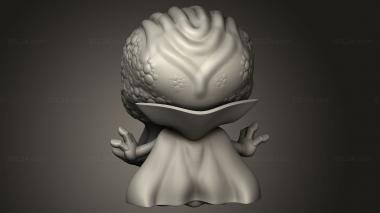 Chibi Funko (Dice Mindflayer and Bearded Devi, CHIBI_2103) 3D models for cnc