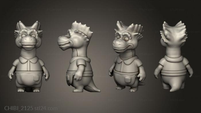 Chibi Funko (Dinosaurs Fran Sinclair, CHIBI_2125) 3D models for cnc