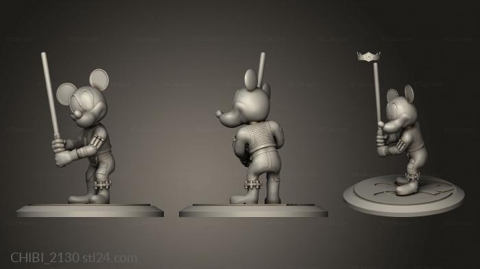 Chibi Funko (Disney Star Wars Micky Wing, CHIBI_2130) 3D models for cnc