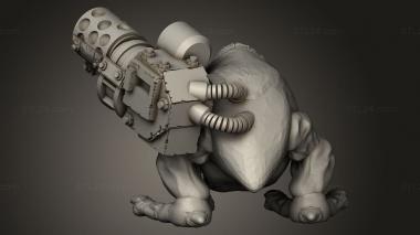 Chibi Funko (Dinosaur Gunners, CHIBI_2152) 3D models for cnc