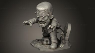 Chibi Funko (Frankenstein Chibi, CHIBI_2366) 3D models for cnc