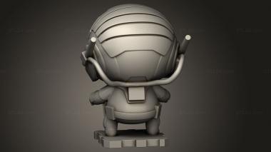 Chibi Funko (FUNKOS ant man pakito, CHIBI_2401) 3D models for cnc