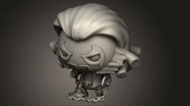 Chibi Funko (FUNKOS LOBO, CHIBI_2432) 3D models for cnc