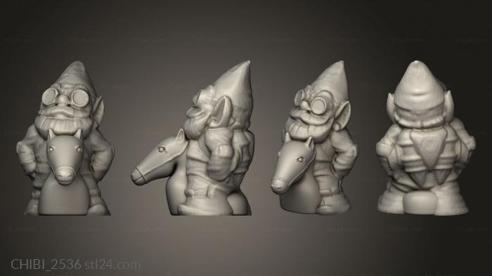 Chibi Funko (Gnome Chess Knight King Rahl, CHIBI_2536) 3D models for cnc