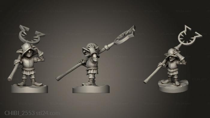 Chibi Funko (Goblin Spear, CHIBI_2553) 3D models for cnc