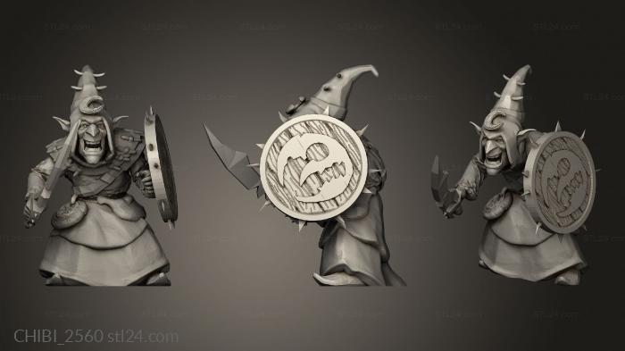 Chibi Funko (goblins Night Goblin Sword, CHIBI_2560) 3D models for cnc