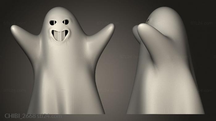Halloween Ghosts face manual