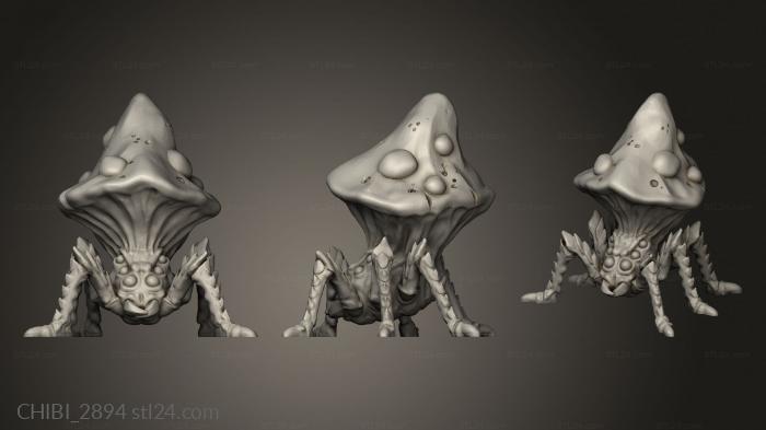 Chibi Funko (Killer Mushrooms Shroomery, CHIBI_2894) 3D models for cnc