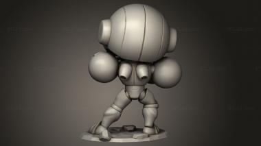 Chibi Funko (Metroid Prime Chibi, CHIBI_3016) 3D models for cnc