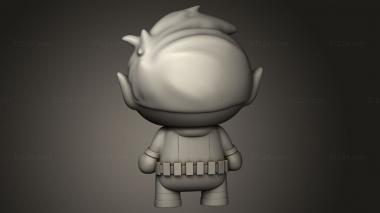 Chibi Funko (Mini Teen Titans Beast Boy, CHIBI_3117) 3D models for cnc