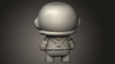 Chibi Funko (Mini Villains LEX LUTHOR, CHIBI_3124) 3D models for cnc