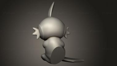 Chibi Funko (Mudkip Gen lying eyes, CHIBI_3175) 3D models for cnc