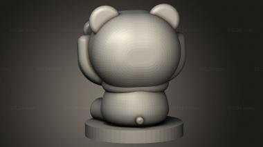 Chibi Funko (PANDA enamorado MAX, CHIBI_3238) 3D models for cnc