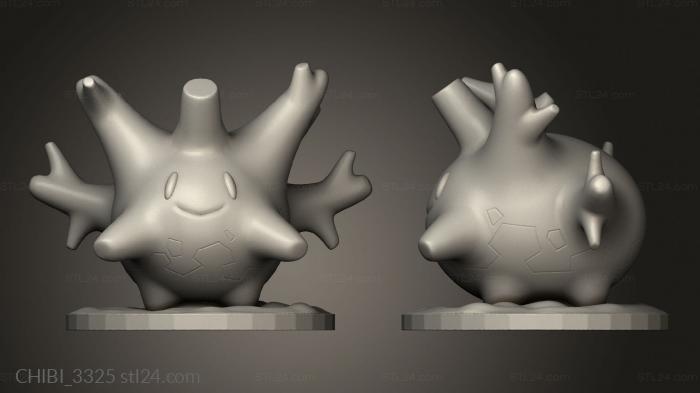 Chibi Funko (Pokemon Corsola, CHIBI_3325) 3D models for cnc