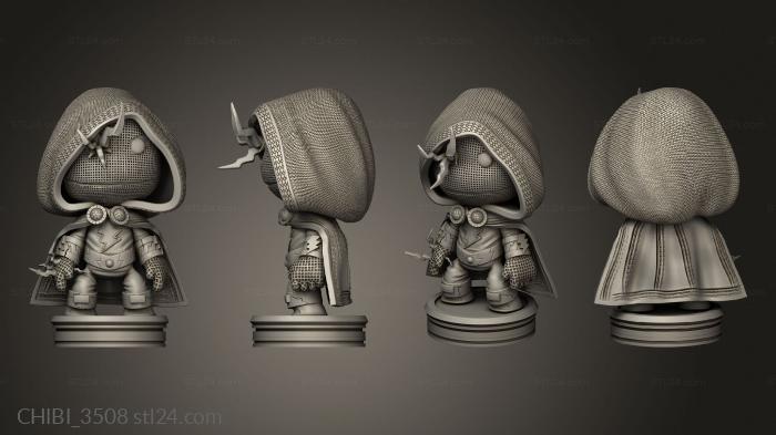 Chibi Funko (Shazam chibi, CHIBI_3508) 3D models for cnc