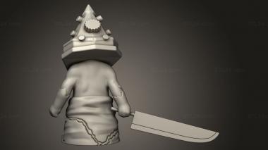 Chibi Funko (Silent Hill Pyramid, CHIBI_3525) 3D models for cnc